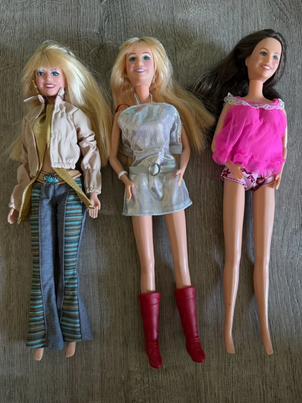 Hanna Montana Fashion Doll lot of 3